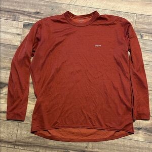 Patagonia Men's Rust Long Sleeve Tee